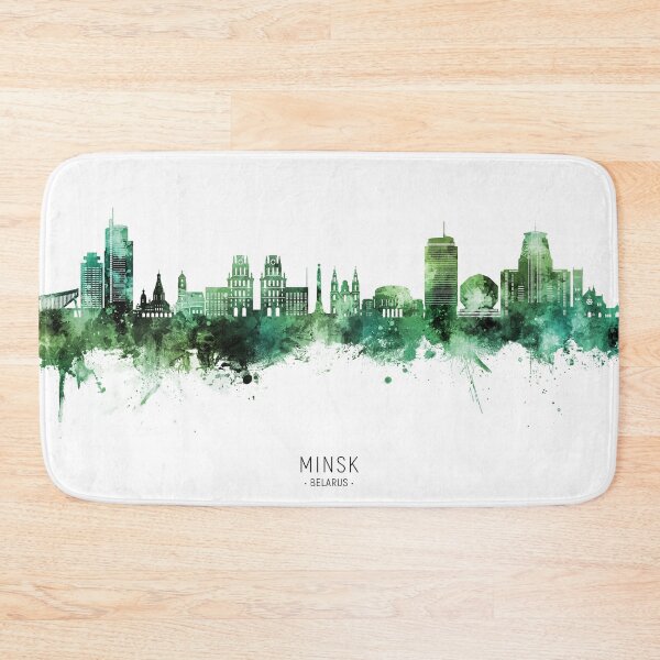 Item preview, Minsk Belarus Skyline designed and sold by ArtPrints.