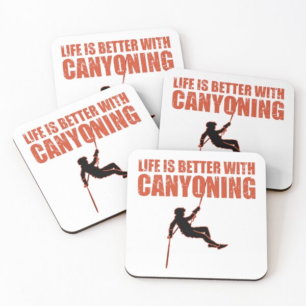 Item preview, Life is Better with Canyoning - Canyoneer Canyoneering Lover designed and sold by TheInkElephant.