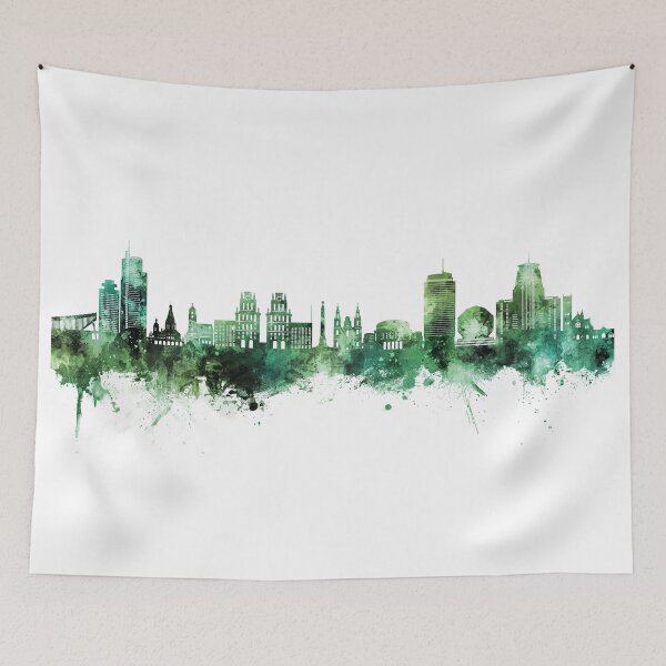 Item preview, Minsk Belarus Skyline designed and sold by ArtPrints.
