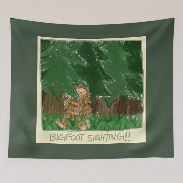 Item preview, Bigfoot Sighting designed and sold by rainydews.