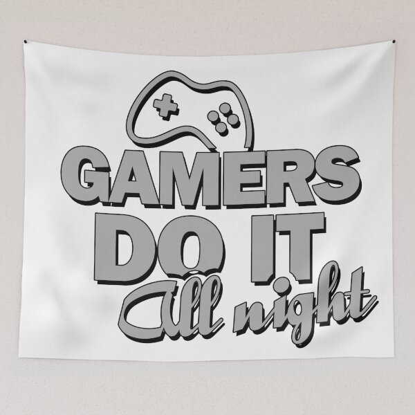 Item preview, Gamers do it all night designed and sold by FirstRadiant.