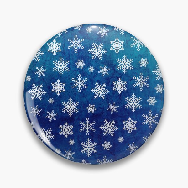 Item preview, Let It Snow! Falling Snowflakes on Blue Background designed and sold by gjsart.
