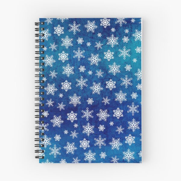 Item preview, Let It Snow! Falling Snowflakes on Blue Background designed and sold by gjsart.