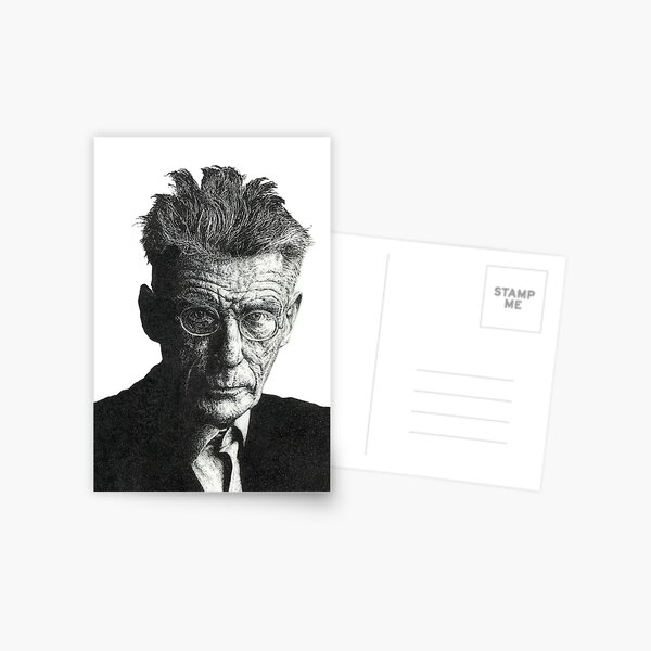 Item preview, Samuel Beckett - Irish Author designed and sold by JohnRooneyArt.