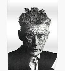 Samuel Beckett - Irish Author Poster