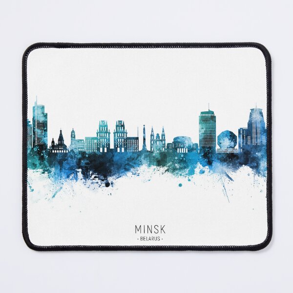 Item preview, Minsk Belarus Skyline designed and sold by ArtPrints.