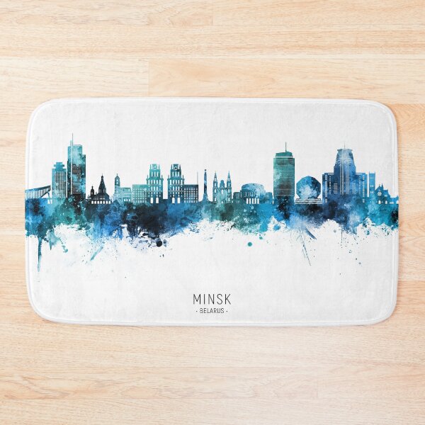 Item preview, Minsk Belarus Skyline designed and sold by ArtPrints.