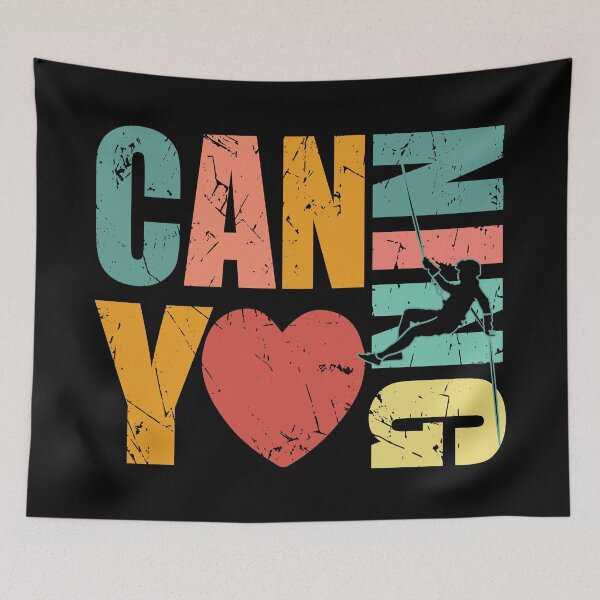 Item preview, I Love Canyoning - Canyoneer Canyoneering Lover designed and sold by TheInkElephant.