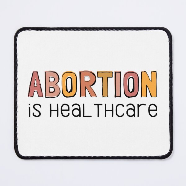 Item preview, ABORTION IS HEALTHCARE | ABSTRACT FALL TEXT designed and sold by Festive Feminist.