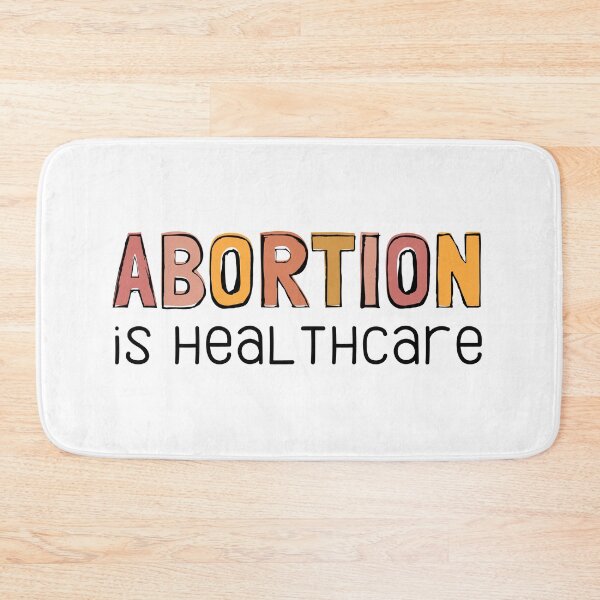 Item preview, ABORTION IS HEALTHCARE | ABSTRACT FALL TEXT designed and sold by Festive Feminist.