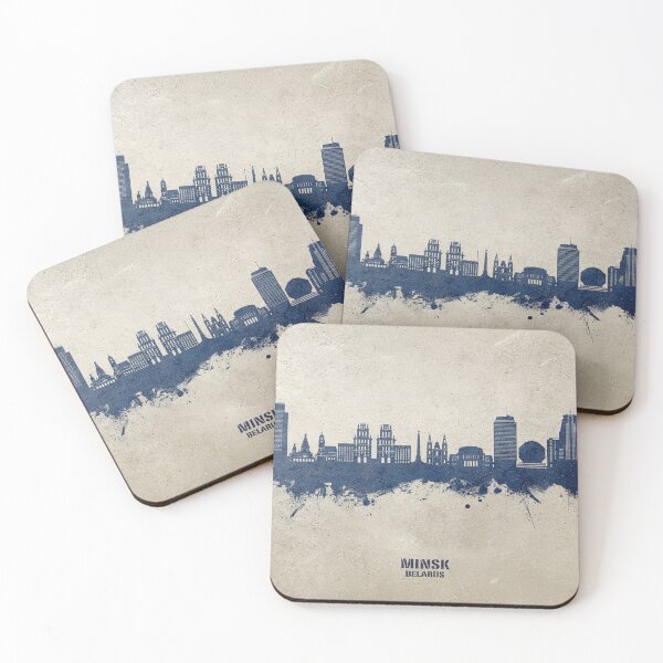 Item preview, Minsk Belarus Skyline designed and sold by ArtPrints.