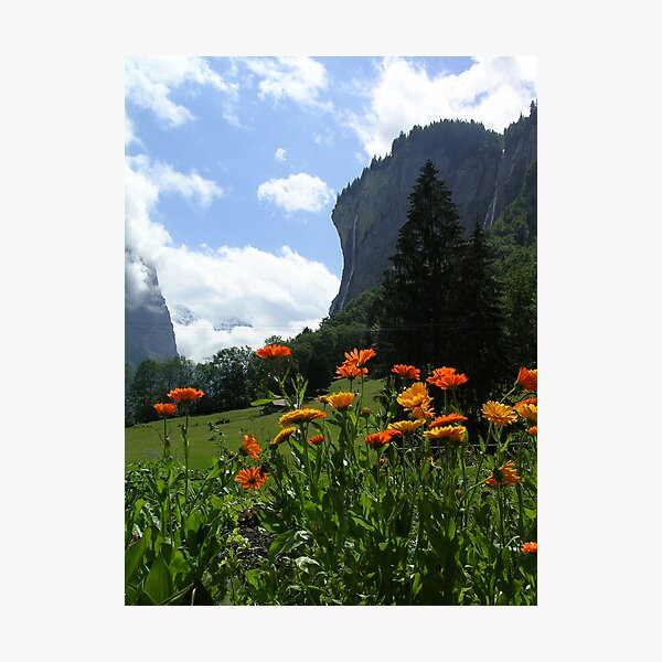 Item preview, Lauterbrunnen Falls designed and sold by tunatya.