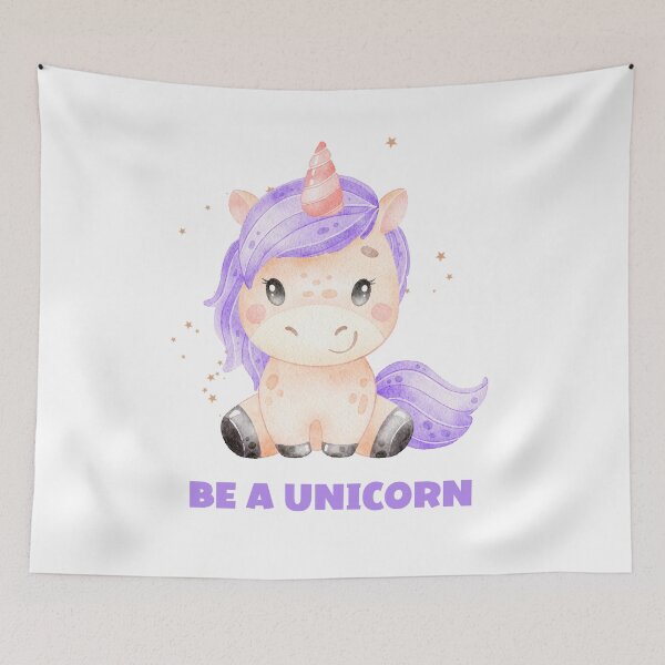 Item preview, Be a unicorn. designed and sold by Tiny-Love ⭐⭐⭐⭐⭐.