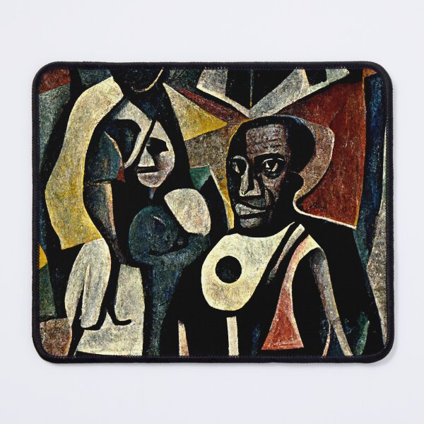 Item preview, Black Family_In_Colour_Picasso Style designed and sold by GambiJoop.