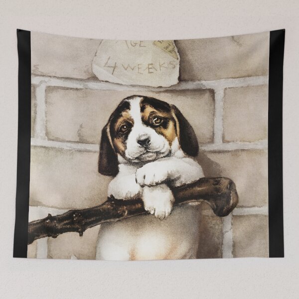 Item preview, Cute Little Puppy Questioning Life designed and sold by Wehavefun.