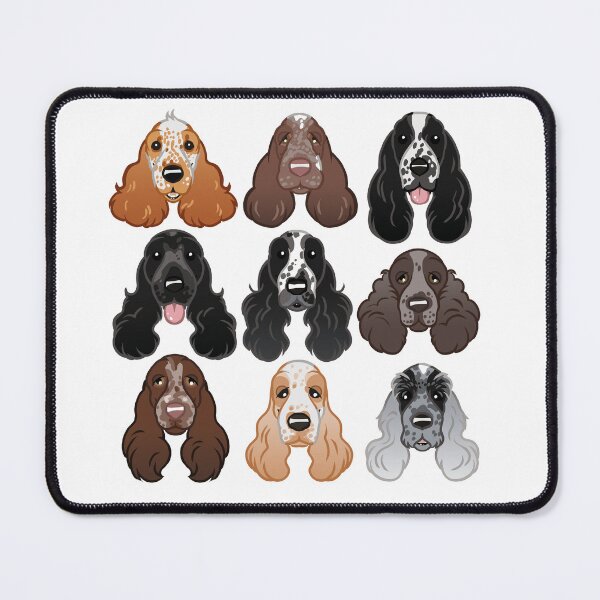 Item preview, Happy Cocker Family designed and sold by bloodhoundomega.