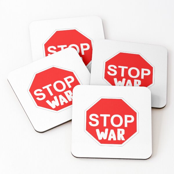 Item preview, stop war graffiti designed and sold by Buddyboutique.