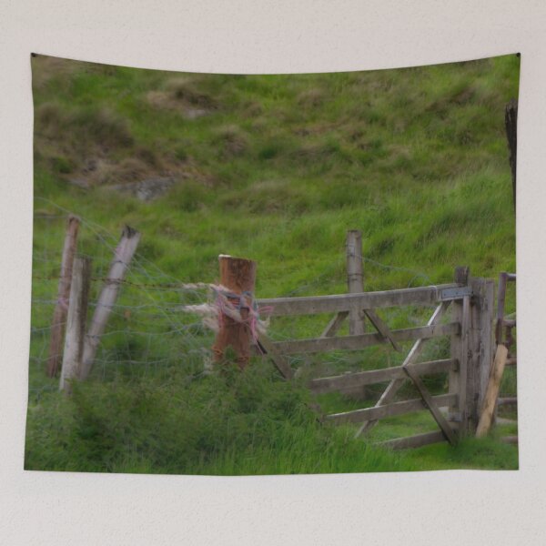 Item preview, Farm Gate on the Yorkshire Moors designed and sold by BritishYank.