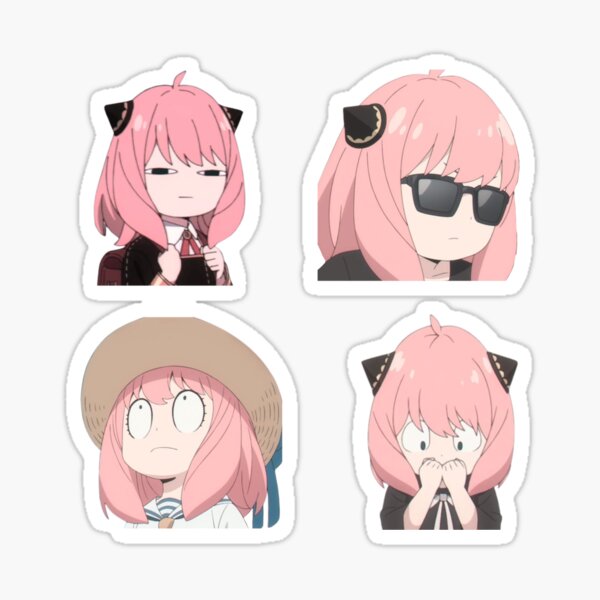 SpyxFamily Anya Meme Pack Sticker