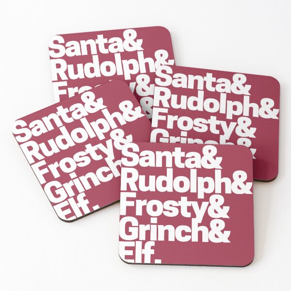 Artikelvorschau, Weihnachtsmann & Rudolph & Frosty & Grinch & Elf entworfen und verkauft von robfullerartist.