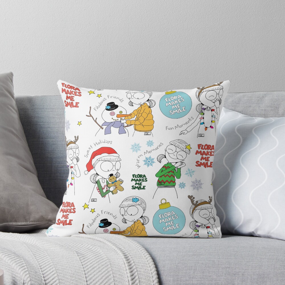 Item preview, Throw Pillow designed and sold by ThePencilCircle.
