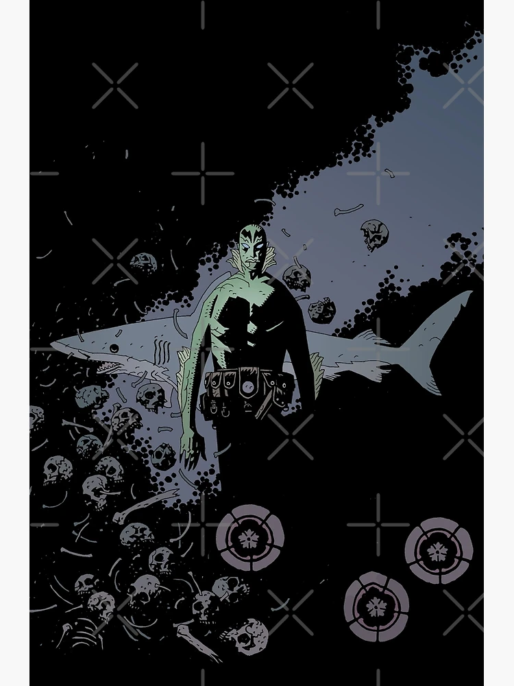 Yautrek 𒌐 on X: Abraham Abe Sapien from Hellboy (Mike Mignola)   / X