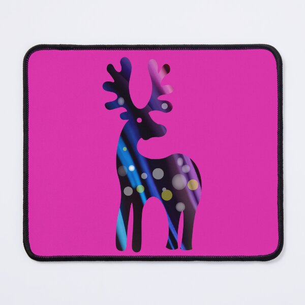 Item preview, Colorful Christmas reindeer designed and sold by Emi Yañez.