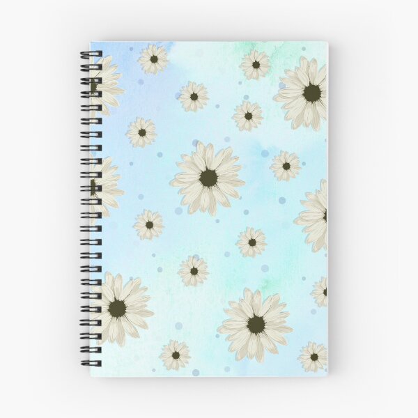 Item preview, Flower Pattern on Blue Background designed and sold by gjsart.
