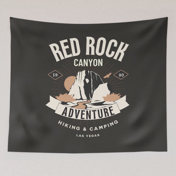 Item preview, Red Rock Canyon Camp Gift- climbing  designed and sold by BronikowskiART.