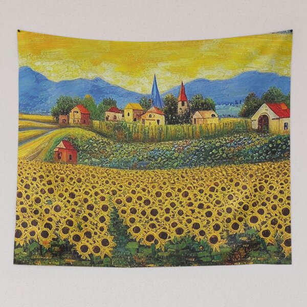 Item preview, French Flower Fields Sunflower 1 – Village designed and sold by ThajaFloecky.