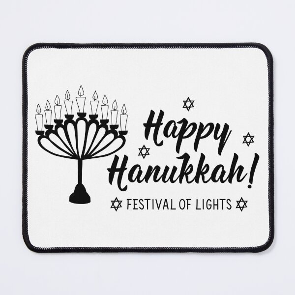 Item preview, Happy Hanukkah print designed and sold by pidzam4e.