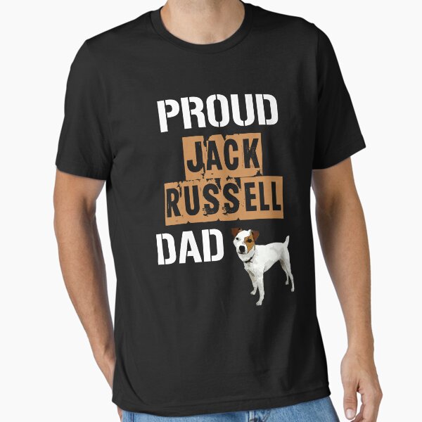 Item preview, Proud Jack Russell Dad designed and sold by Dog-Lover-Tee.