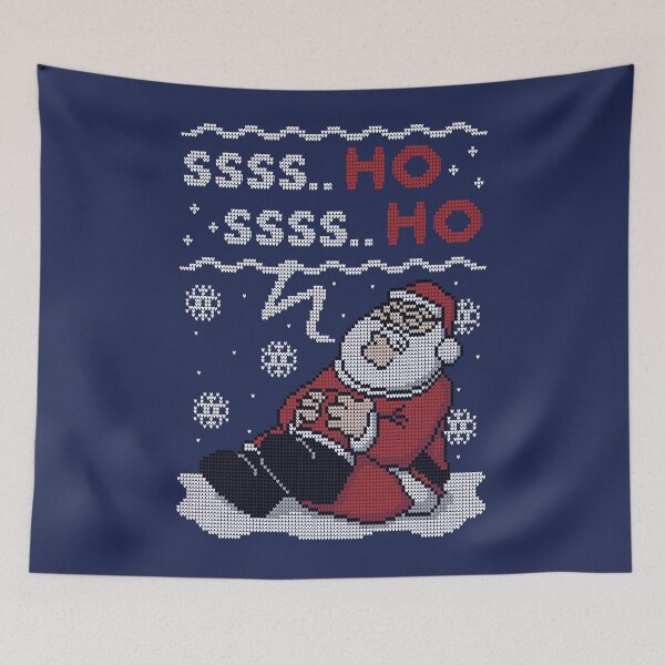 Item preview, Sss Ho Ho Santa Xmas Ugly Pattern designed and sold by thelittleleaf.
