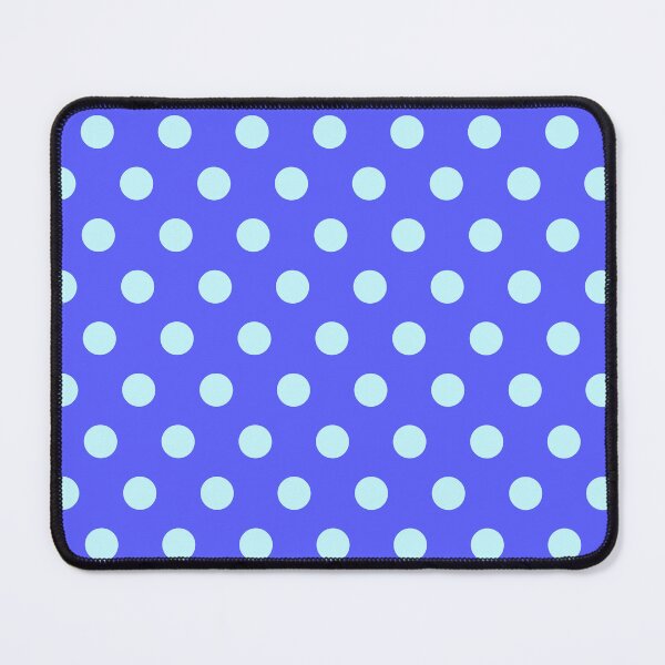 Item preview, Light Blue and Navy Blue Polka Dots designed and sold by patterniastudio.
