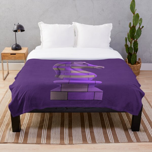 Item preview, CHESS,KNIGHT,AMETHYST SUNRISE BRICKS designed and sold by asketch2b.