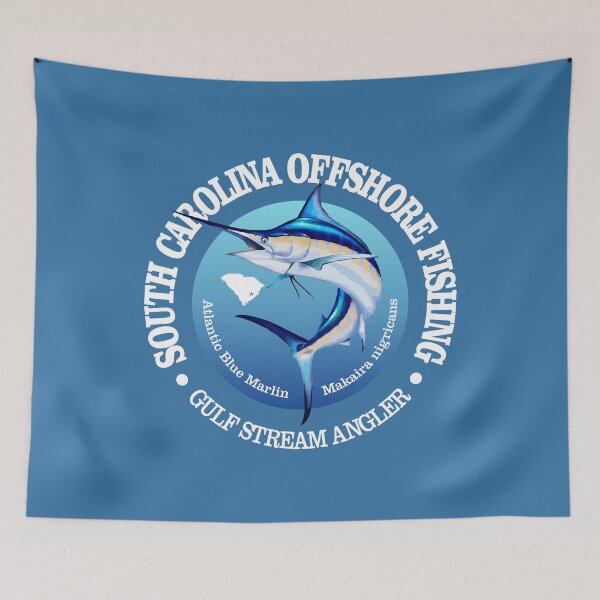 Item preview, SC Offshore Fishing (blue marlin) designed and sold by curranmorgan.