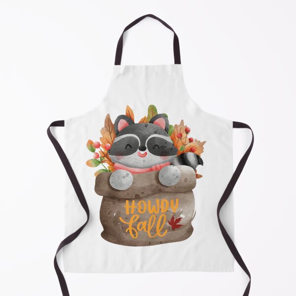 Item preview, I love fall. HOWDY fall, raccoon designed and sold by Tiny-Love ⭐⭐⭐⭐⭐.