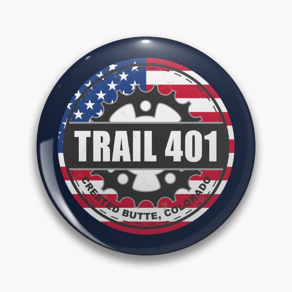 Artikelvorschau, Trail 401 US-Vintage-Flaggen-Farbrad-Design entworfen und verkauft von CynthiaGraphics.