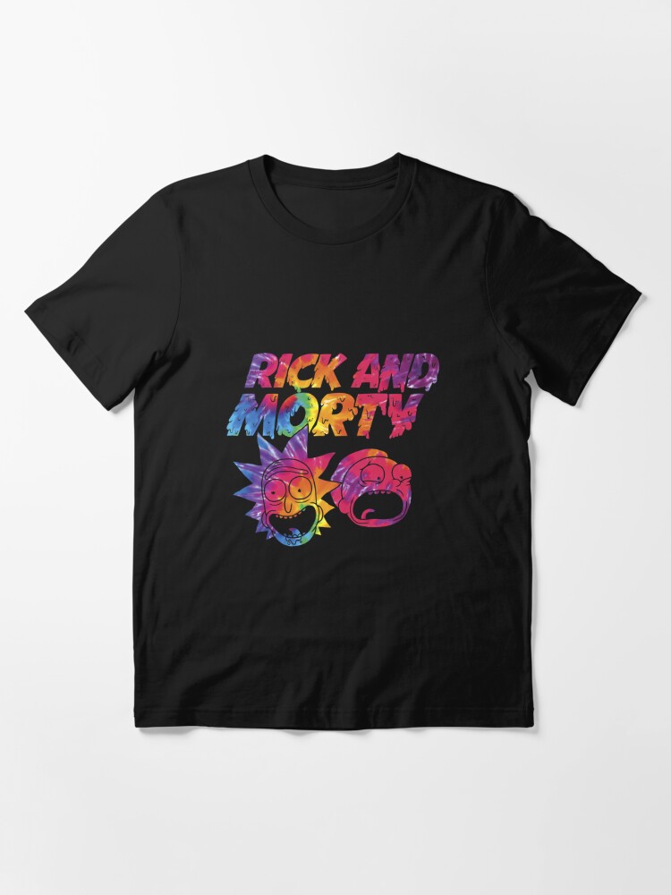 Discover Rick And Morty Tie Dye Drip Graphic Essential T-Shirt