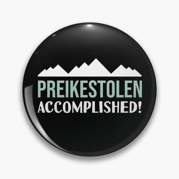 Item preview, Preikestolen Accomplished Hiking In Norway The Pulpit Rock souvenir designed and sold by JackCurtis1991.