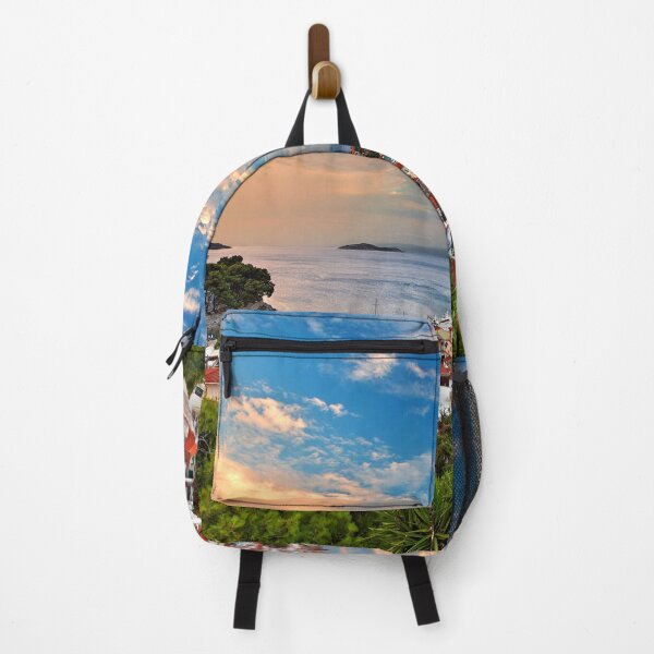 Item preview, Skiathos town around sunset designed and sold by Hercules Milas.