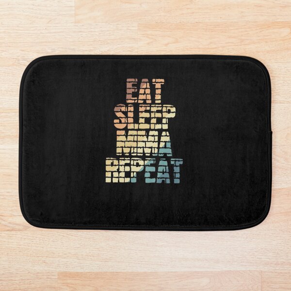 Item preview, Eat Sleep MMA Repeat Mixed Martial Arts designed and sold by dieEinsteiger.