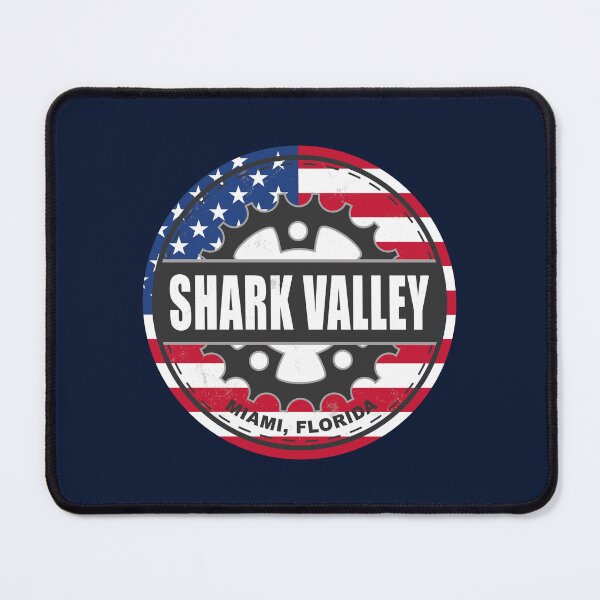 Item preview, Shark Valley Trail US Vintage Flag Color Cycling Design designed and sold by CynthiaGraphics.