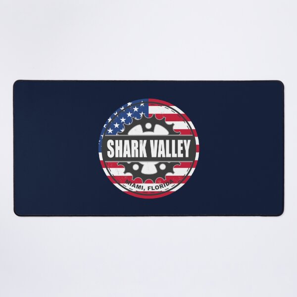 Item preview, Shark Valley Trail US Vintage Flag Color Cycling Design designed and sold by CynthiaGraphics.