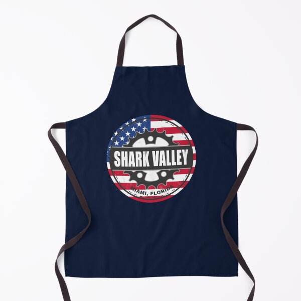 Item preview, Shark Valley Trail US Vintage Flag Color Cycling Design designed and sold by CynthiaGraphics.