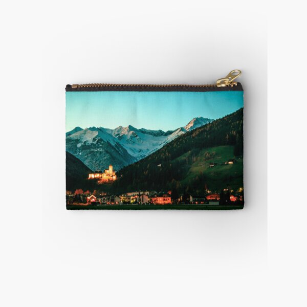 Item preview, Campo Tures castle with white mountains behind designed and sold by zakaz86.