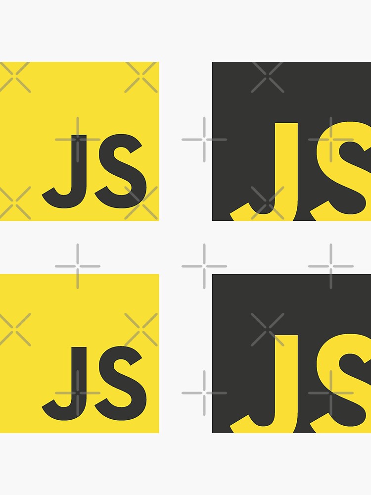 "JS (JavaScript)" Sticker by gomex | Redbubble
