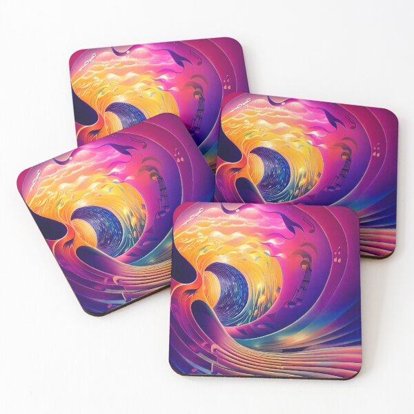 Item preview, Surrealistic Sound Waves designed and sold by KOTOdesign.