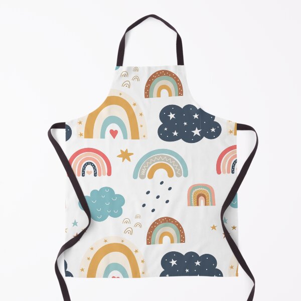 Item preview, Rainbows and clouds pattern designed and sold by Tiny-Love ⭐⭐⭐⭐⭐.