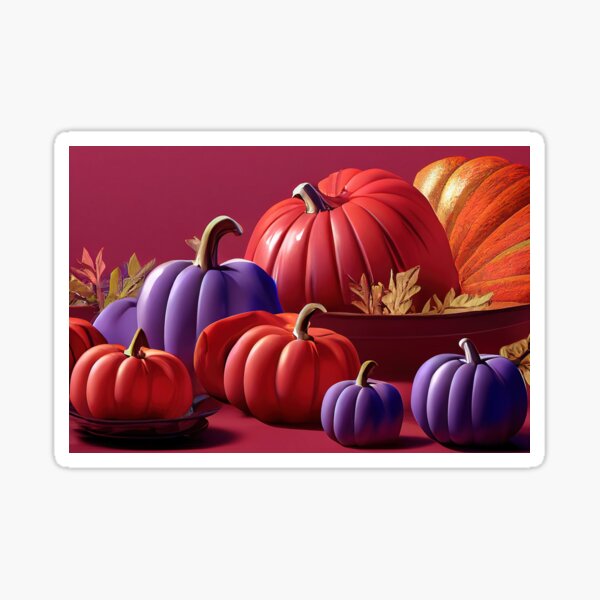 Dream about pumpkins Sticker